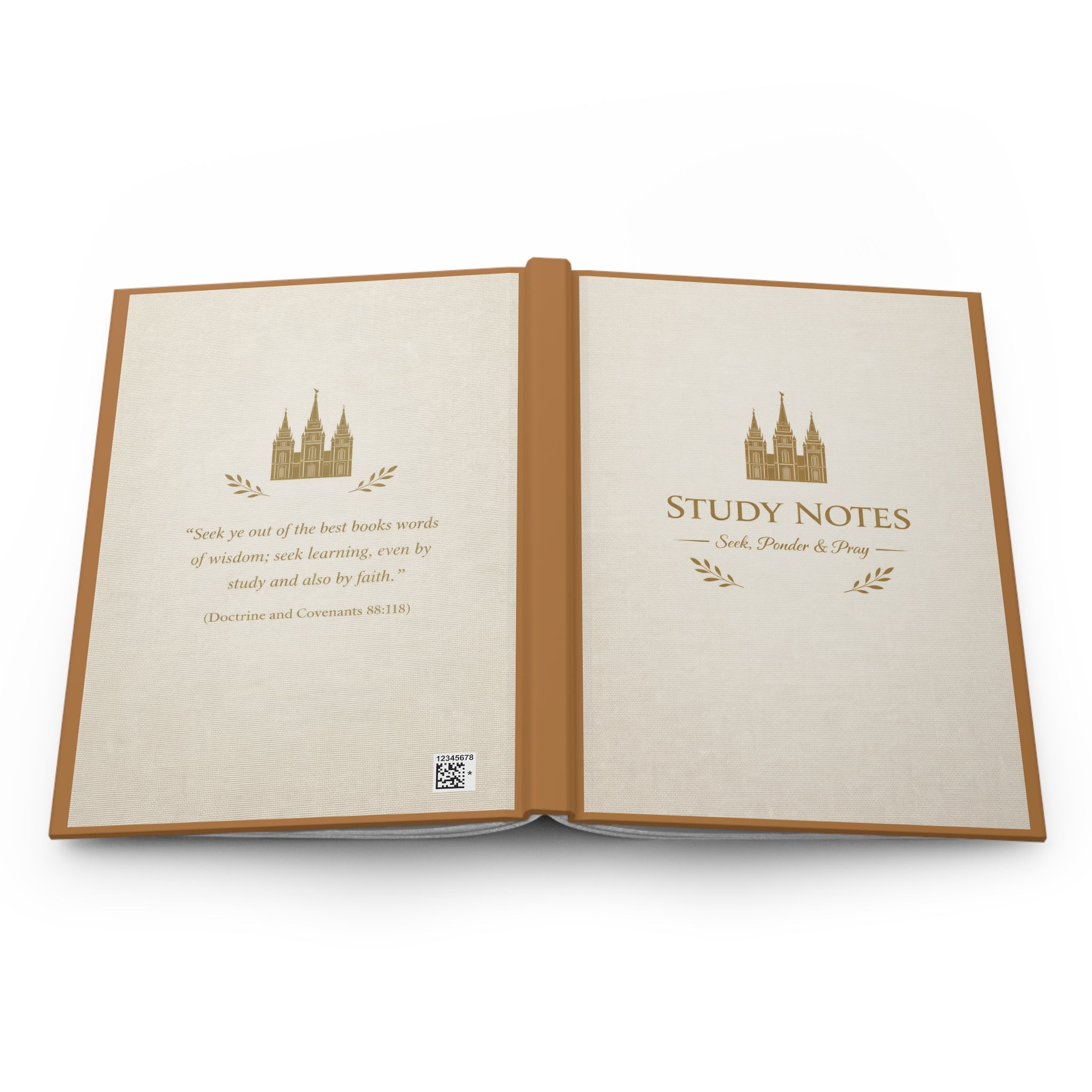 Seek, Ponder & Pray — Study Notes Journal